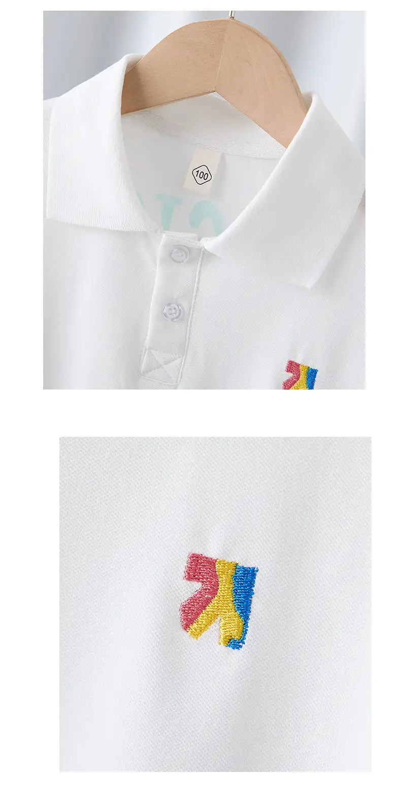 Boys White Magic Graffiti T-Shirt Short Sleeve Cotton Summer — feature 8