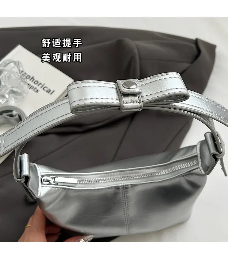 Silver High-End Crossbody Bag for Women 2026 — feature 8