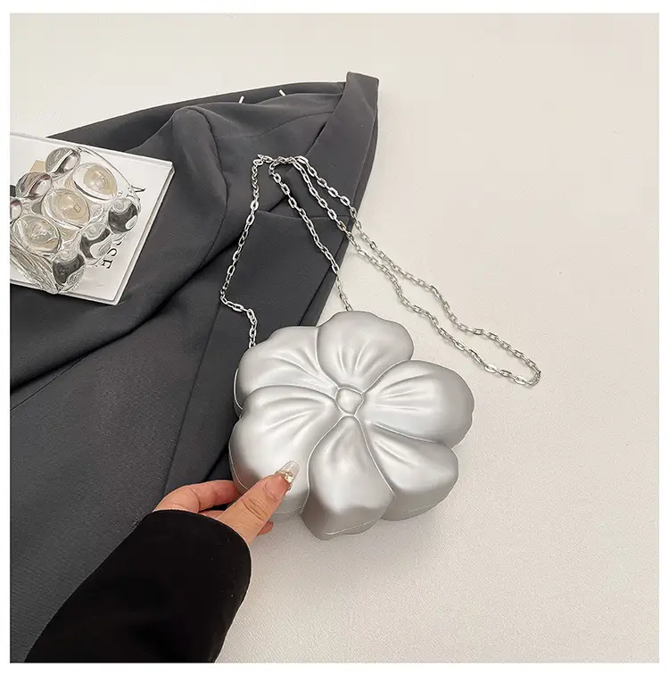 Red Flower Crossbody Bag for Women — feature 3