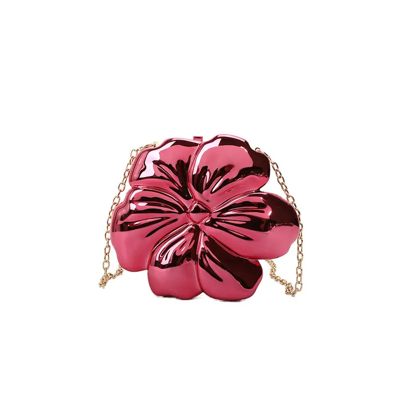 Red Flower Crossbody Bag for Women - Image 13