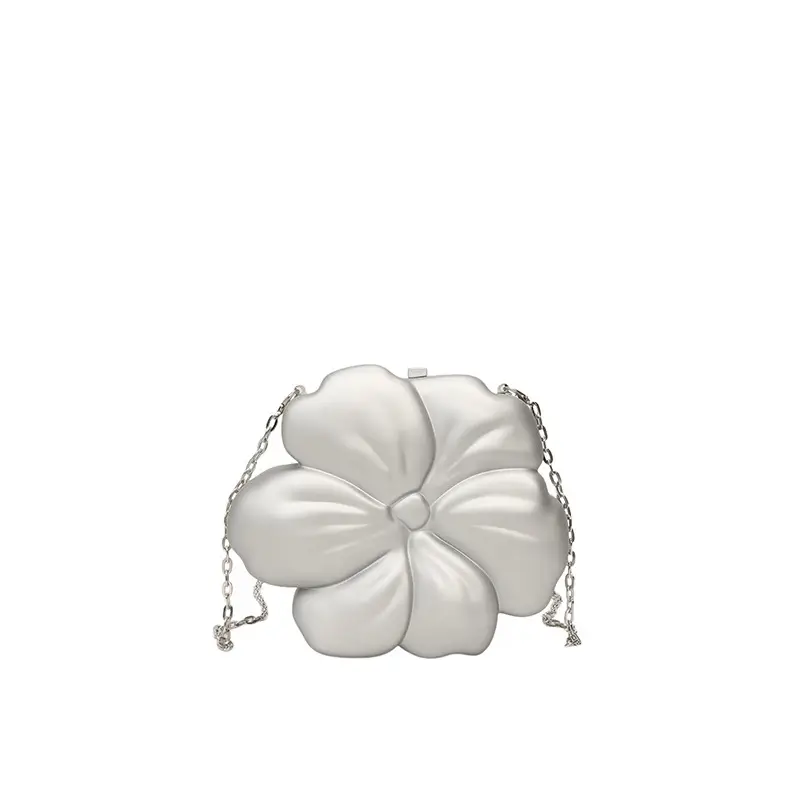 Red Flower Crossbody Bag for Women - Image 2