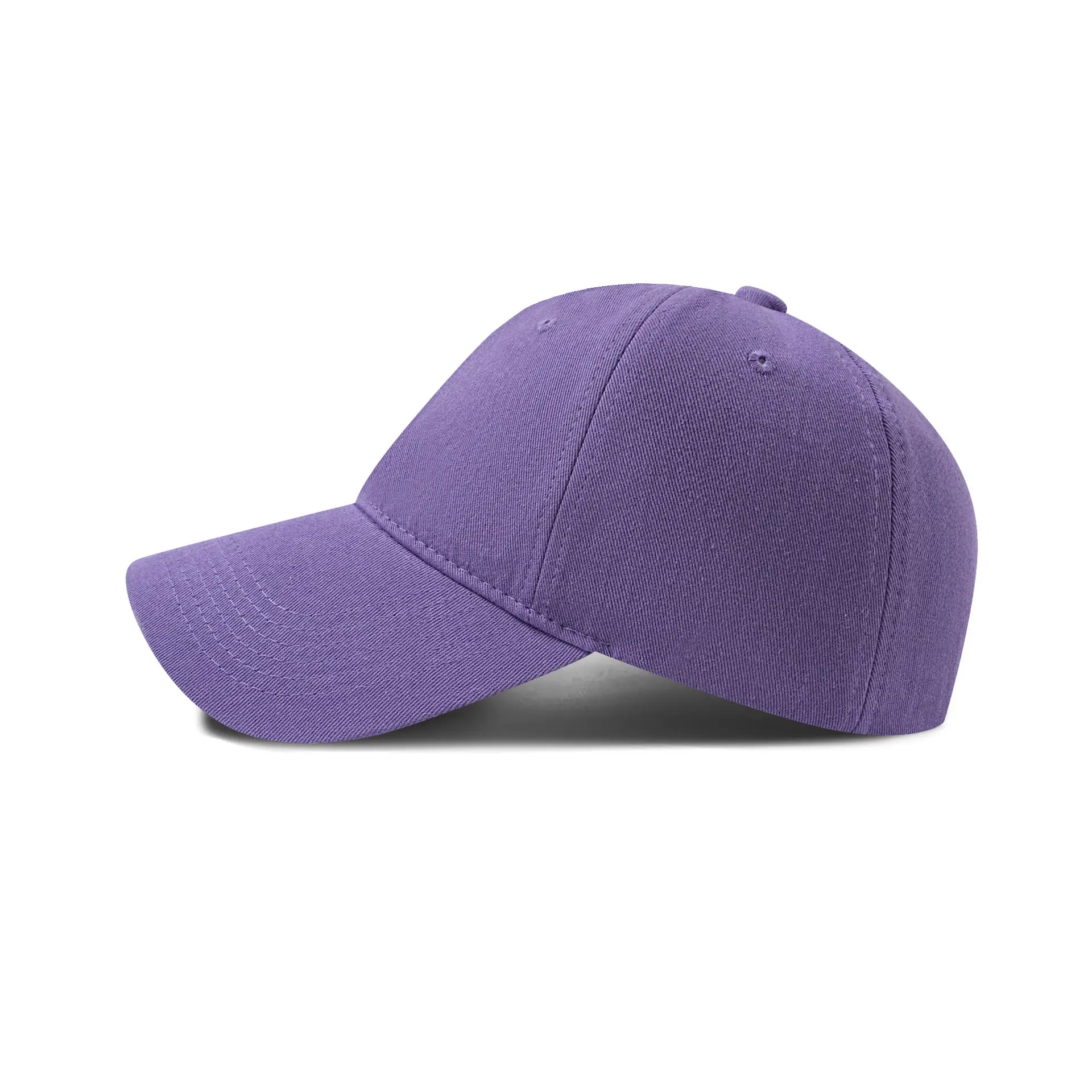 Black Cotton Baseball Cap for Men - Image 17