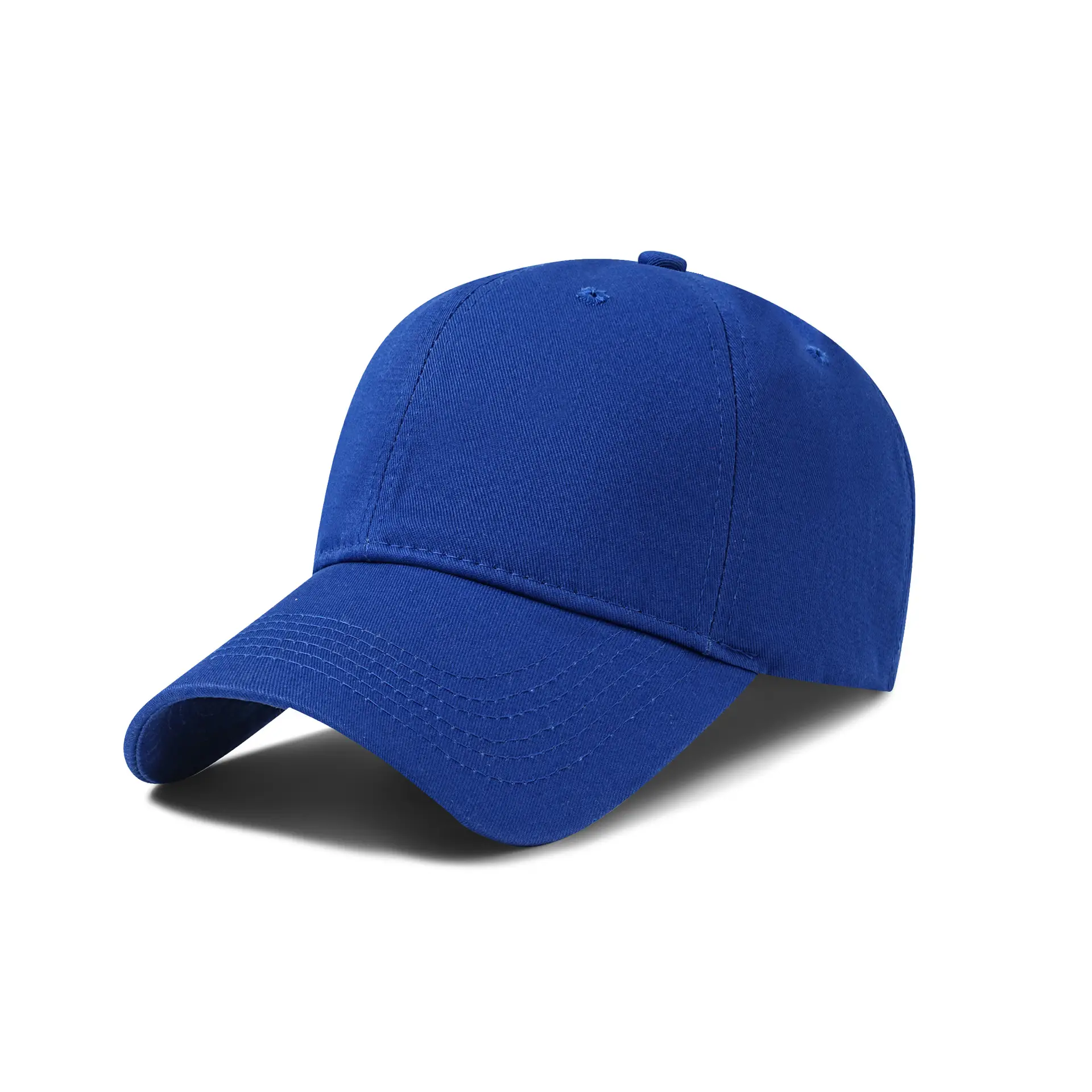 Black Cotton Baseball Cap for Men - Image 13