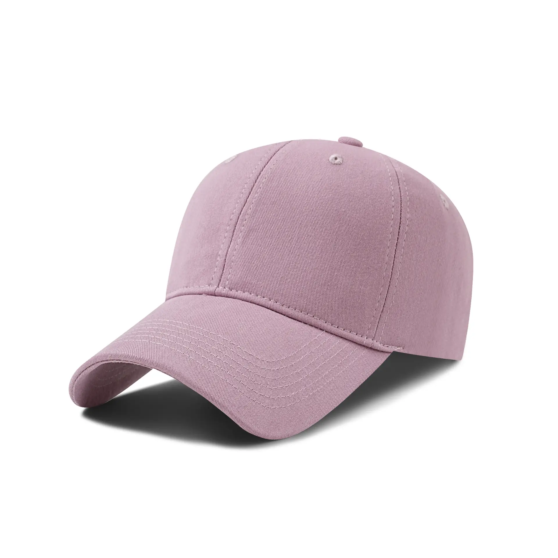 Black Cotton Baseball Cap for Men - Image 5