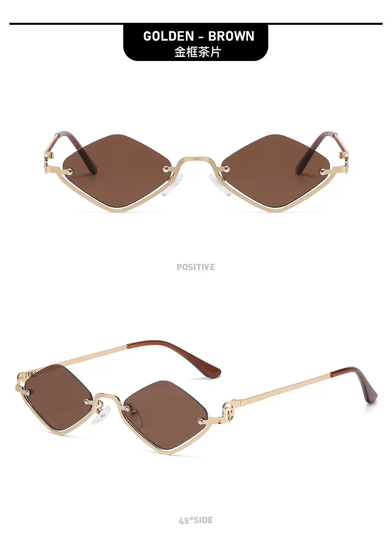 2026 Diamond Sunglasses Metal Frame Cross-Border Hot Selling — feature 23