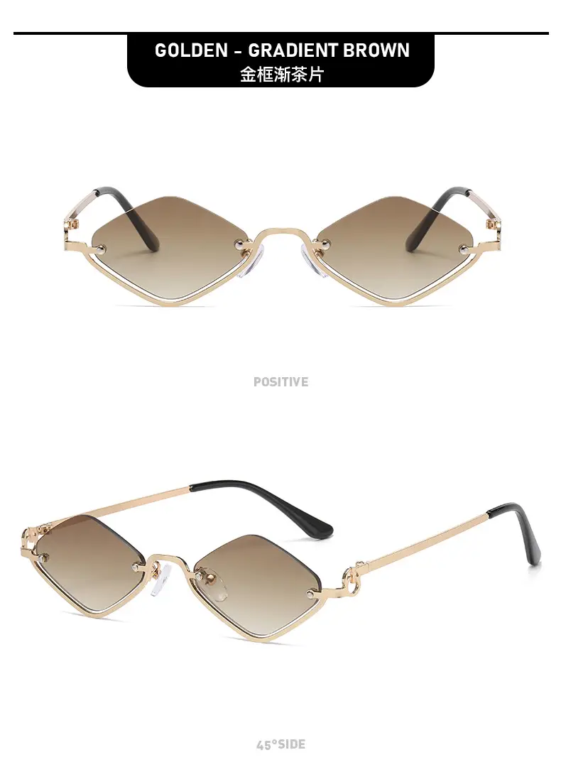 2026 Diamond Sunglasses Metal Frame Cross-Border Hot Selling — feature 24
