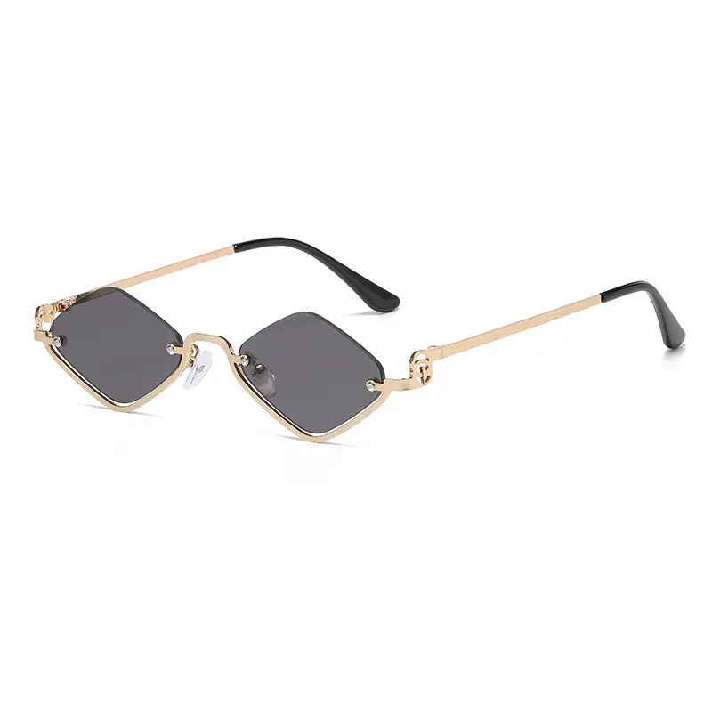 2026 Diamond Sunglasses Metal Frame Cross-Border Hot Selling