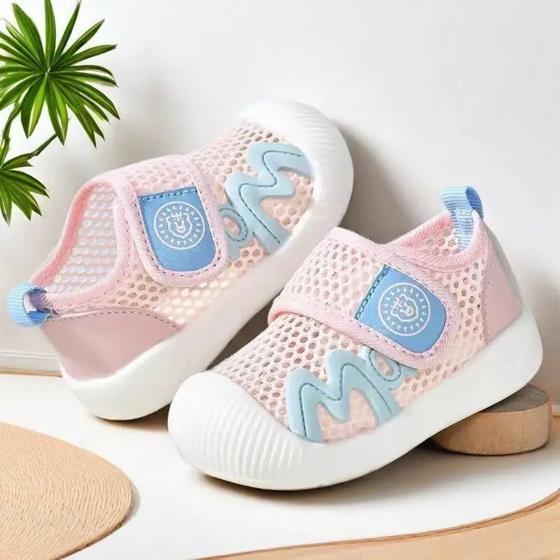 Children's Toddler Shoes for Boys and Girls, Baby Sports Sandals, New 2025 Summer Non-Slip, Wear-Resistant, Anti-Kick Mesh Sandals