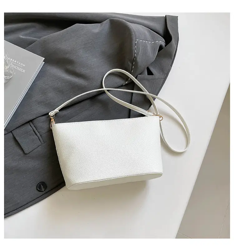 Black Korean Style Bucket Shoulder Bag 2026 — feature 21