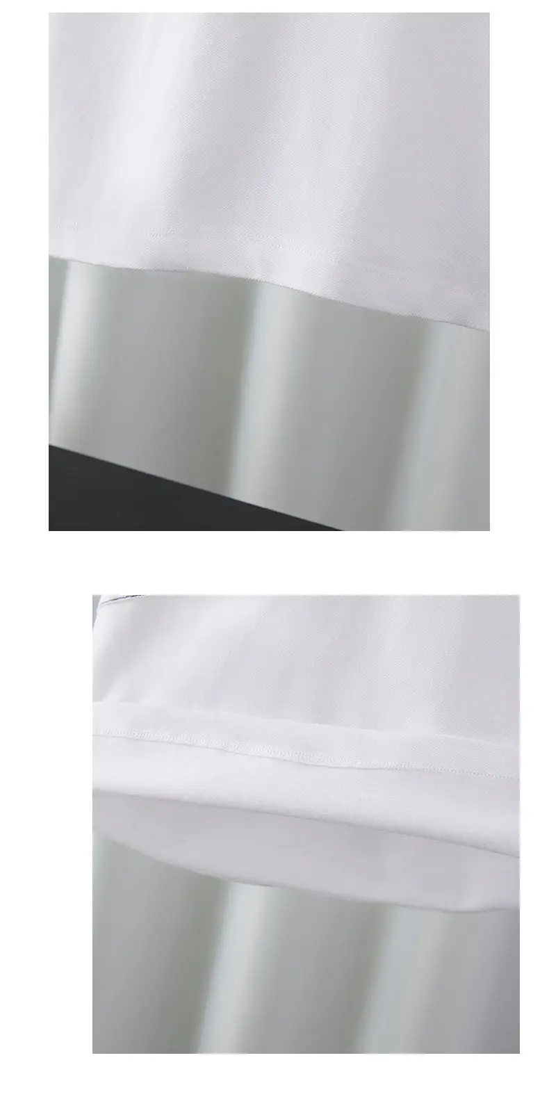 Boys Summer Polo Shirt White Blue 2025 Loose Casual Top — feature 12