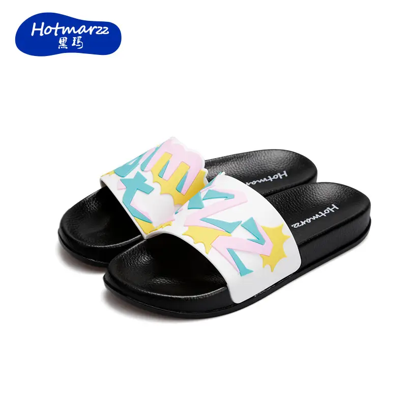 Hotmarzz Blackma Women's Pvc Slippers Non-Slip Outer Slippers Home Bathroom Slippers Casual Slippers