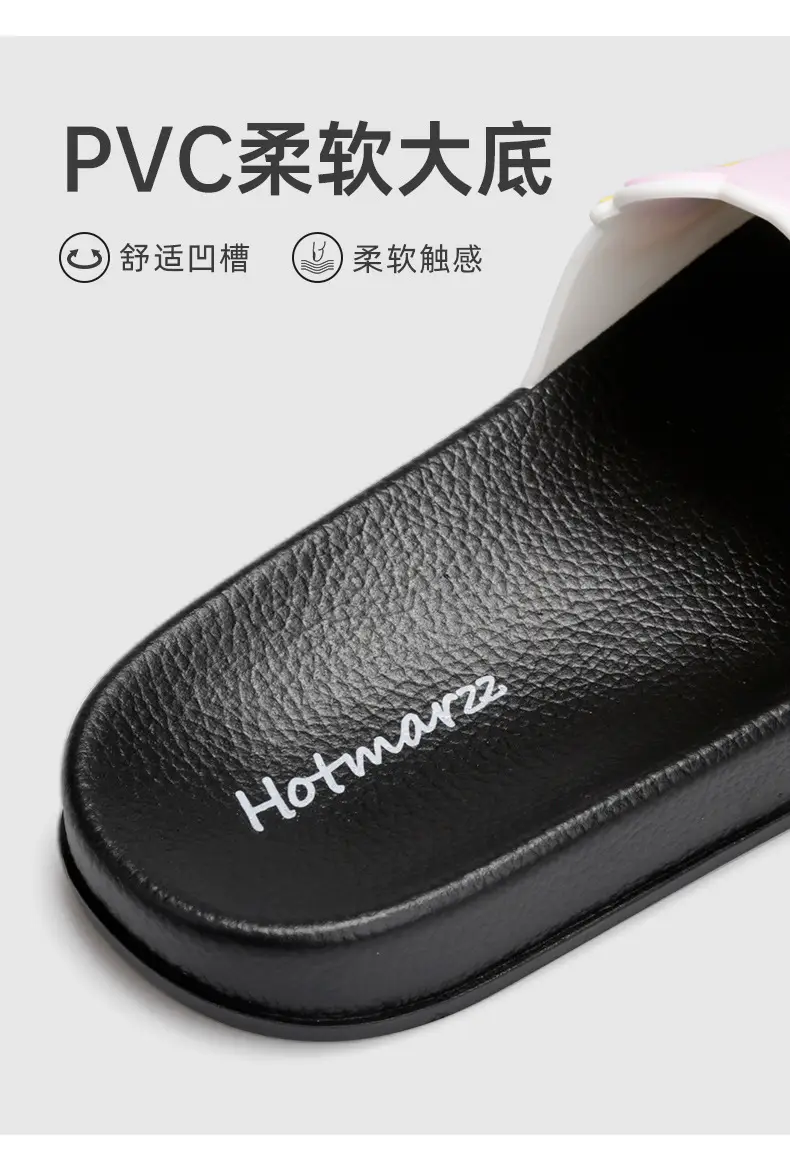 Hotmarzz Blackma Women's Pvc Slippers Non-Slip Outer Slippers Home Bathroom Slippers Casual Slippers — feature 4