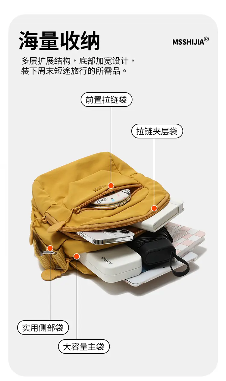 Black Crossbody Bag Women 2026 Summer Luggage — feature 3