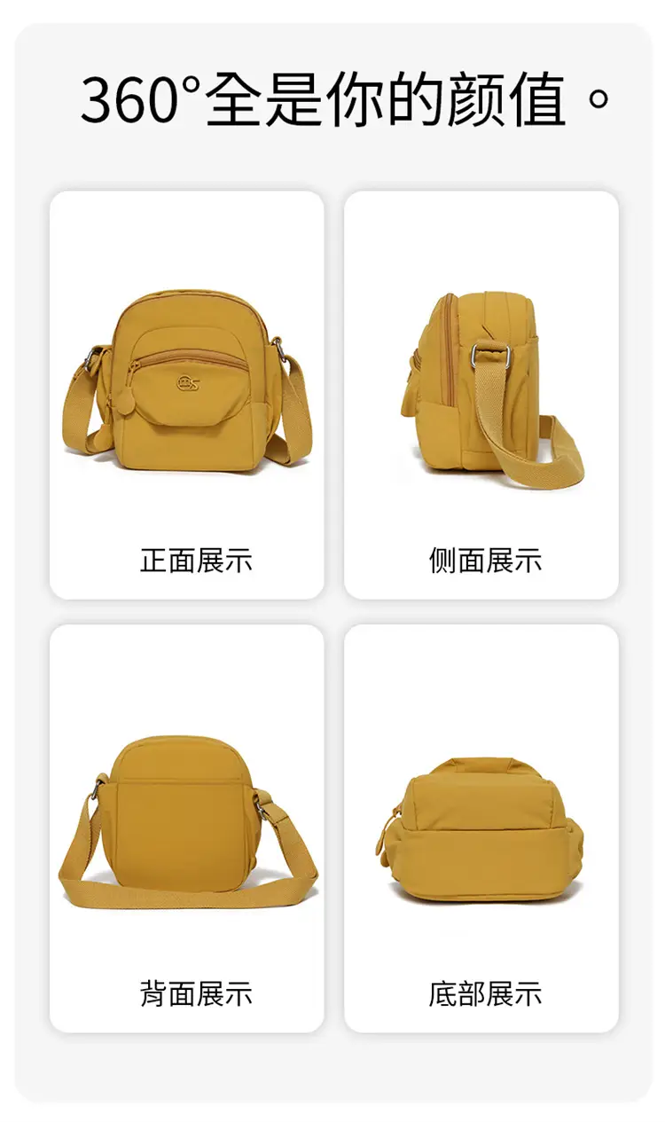 Black Crossbody Bag Women 2026 Summer Luggage — feature 7