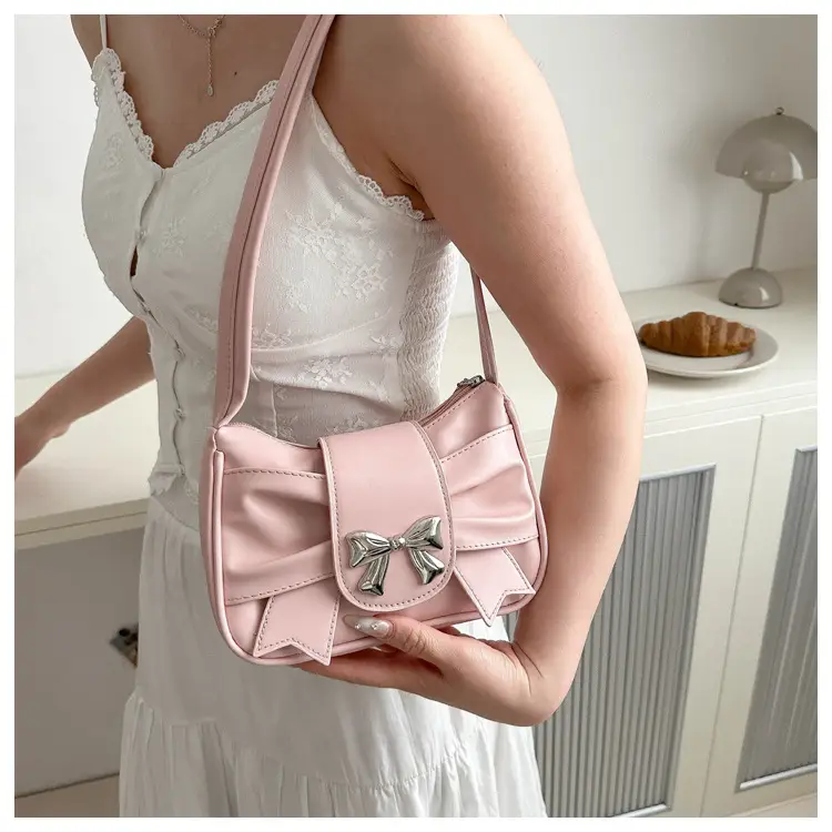 Korean Style Bow Bag for Women 2025 Summer — feature 12