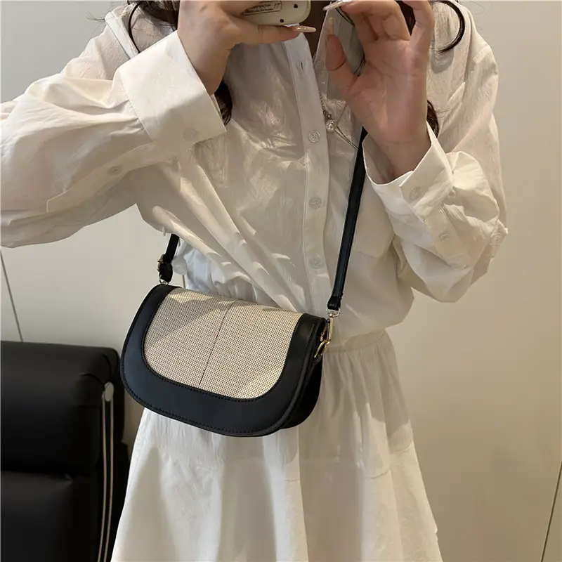 Women Saddle Bag Korean Style 2025 New - Image 5
