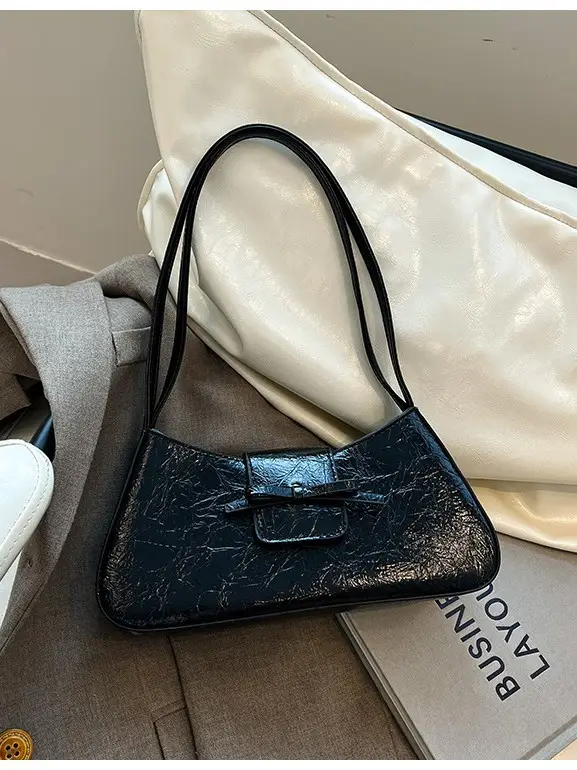 Beige Leather Shoulder Bag for Women 2025 - Image 7
