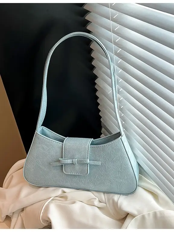 Beige Leather Shoulder Bag for Women 2025 - Image 8