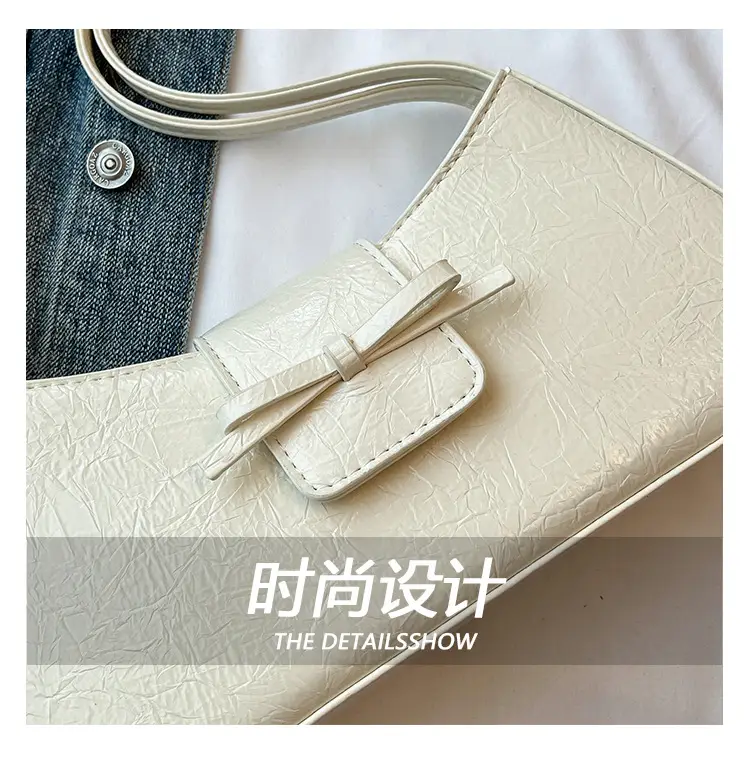 Beige Leather Shoulder Bag for Women 2025 — feature 27