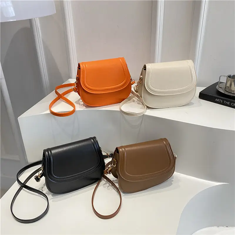 Orange Saddle Crossbody Bag for Women 2025 - Image 8