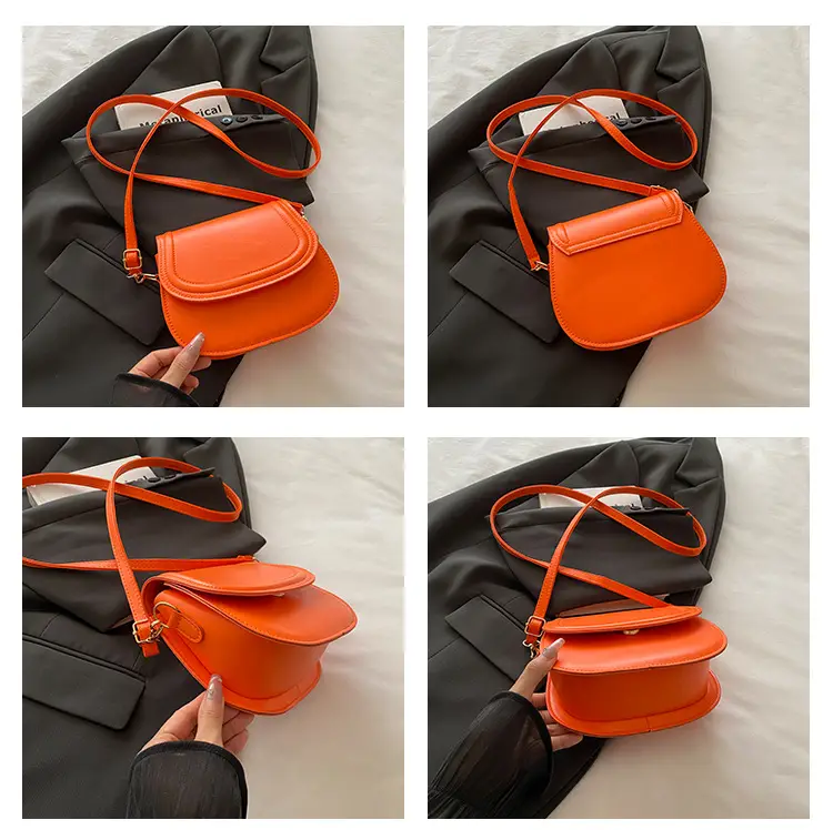 Orange Saddle Crossbody Bag for Women 2025 — feature 10