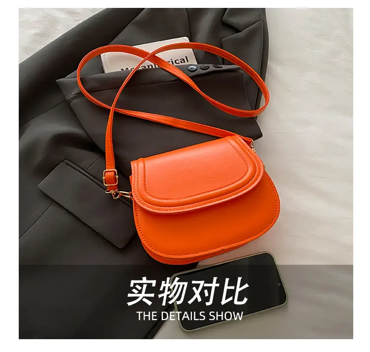 Orange Saddle Crossbody Bag for Women 2025 — feature 9