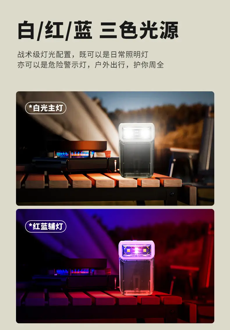 Digital Display Cross-Border Lamp Holder Clip Flashlight β feature 7