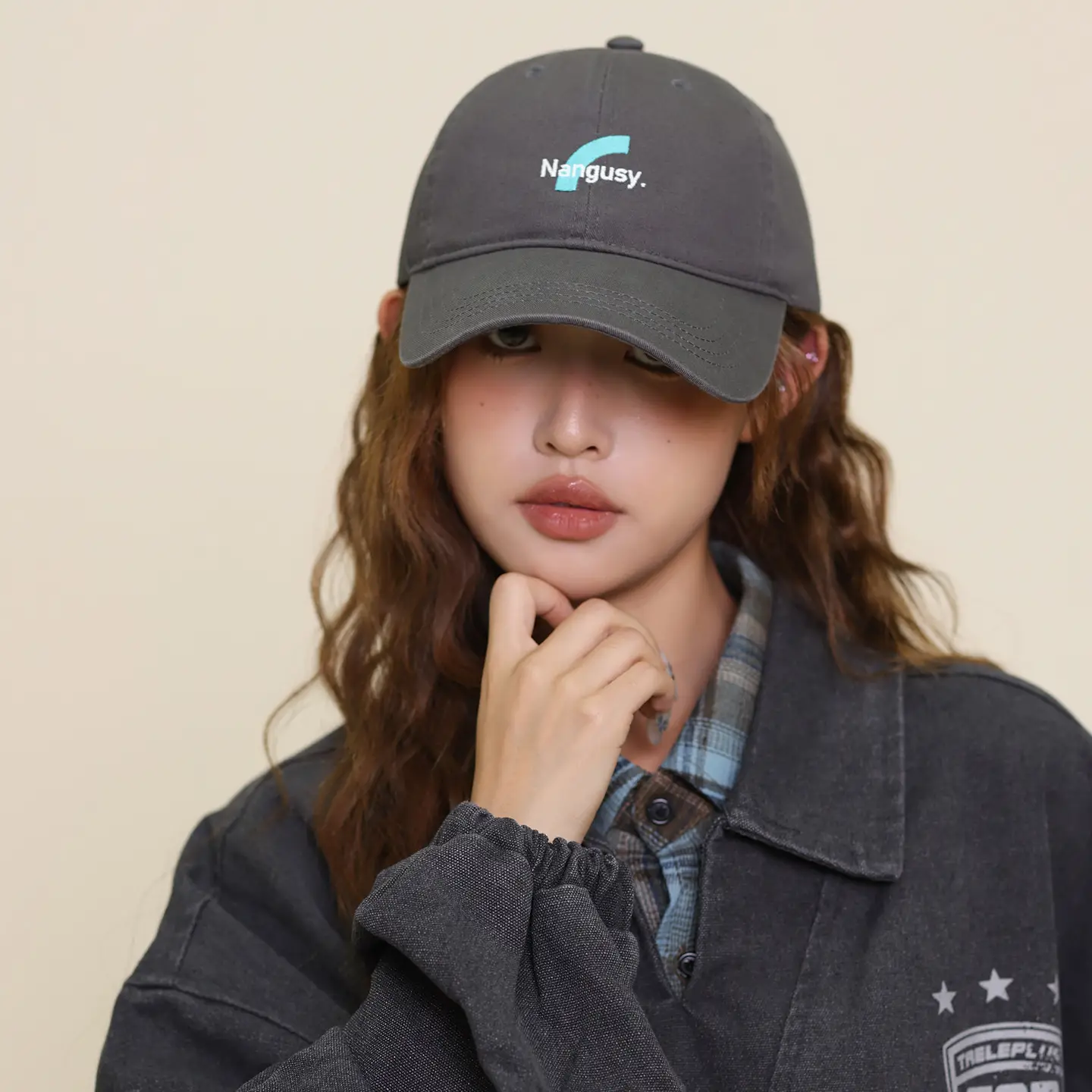 Navy Blue Duckbill Cap for Women Casual Sun Hat - Image 8