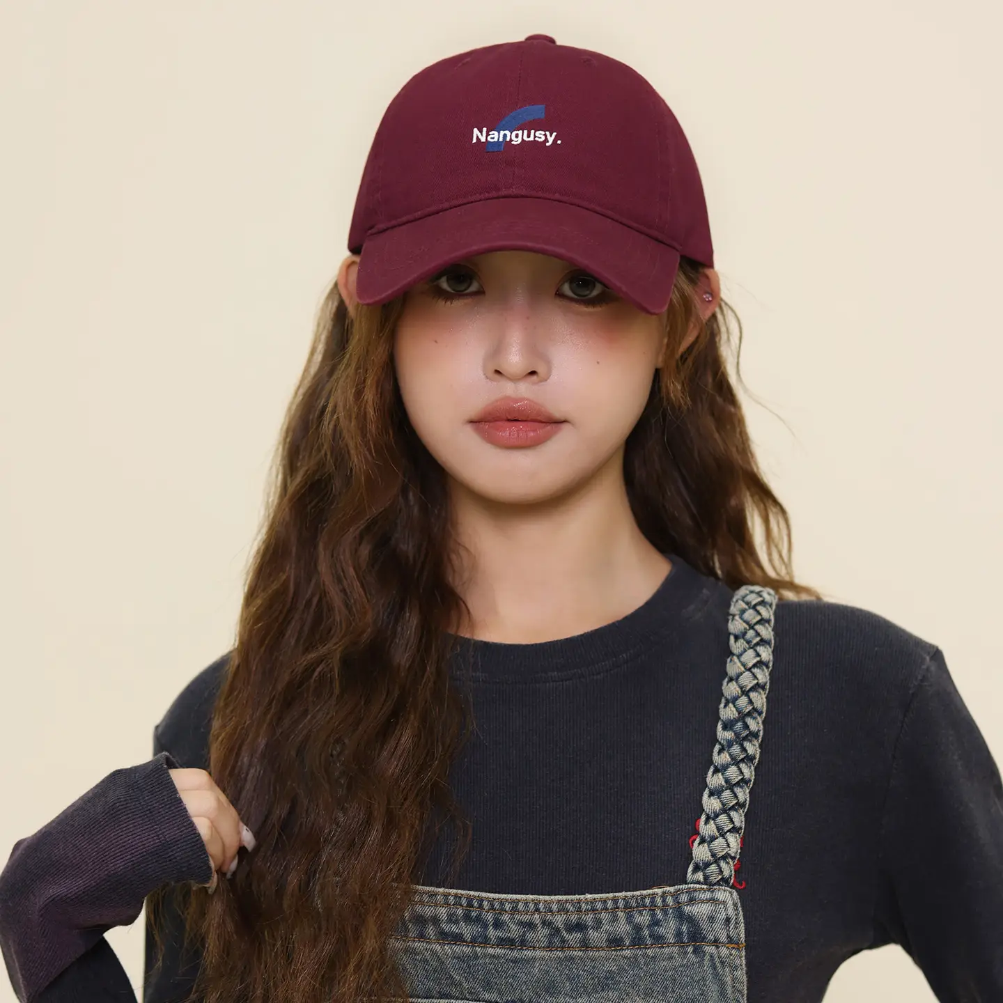 Navy Blue Duckbill Cap for Women Casual Sun Hat - Image 9