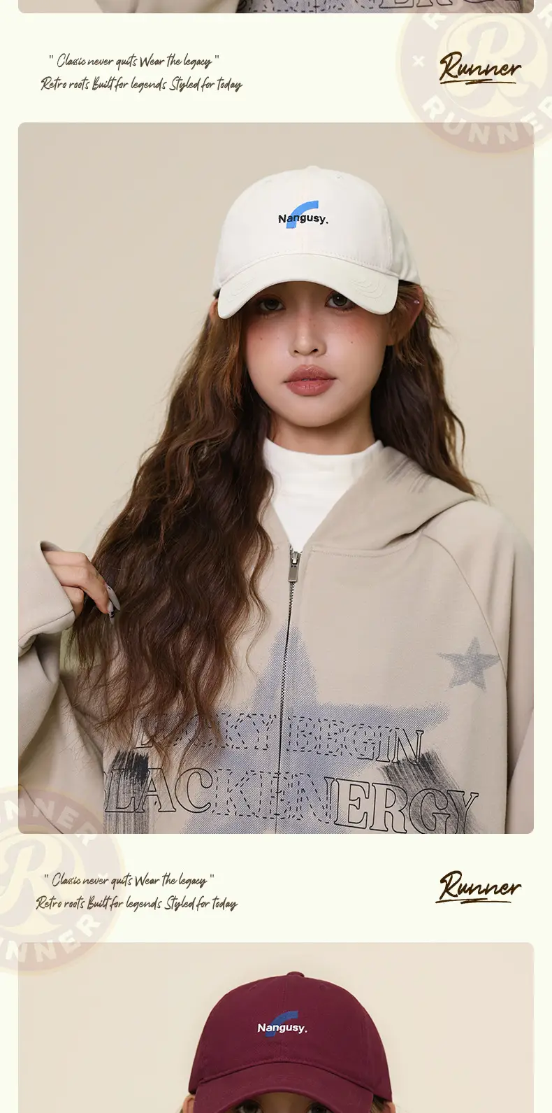 Navy Blue Duckbill Cap for Women Casual Sun Hat — feature 11