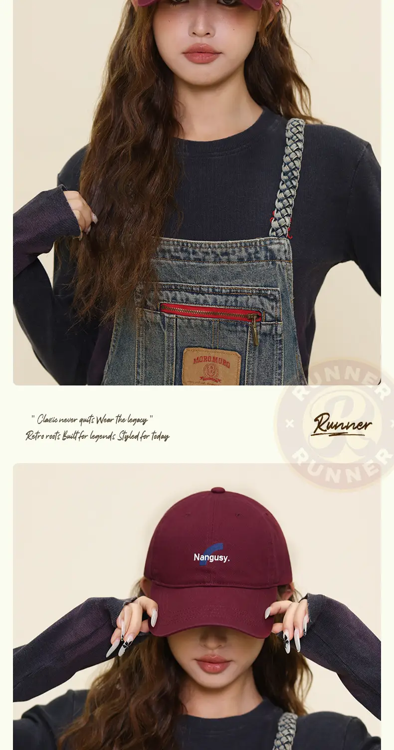 Navy Blue Duckbill Cap for Women Casual Sun Hat — feature 12