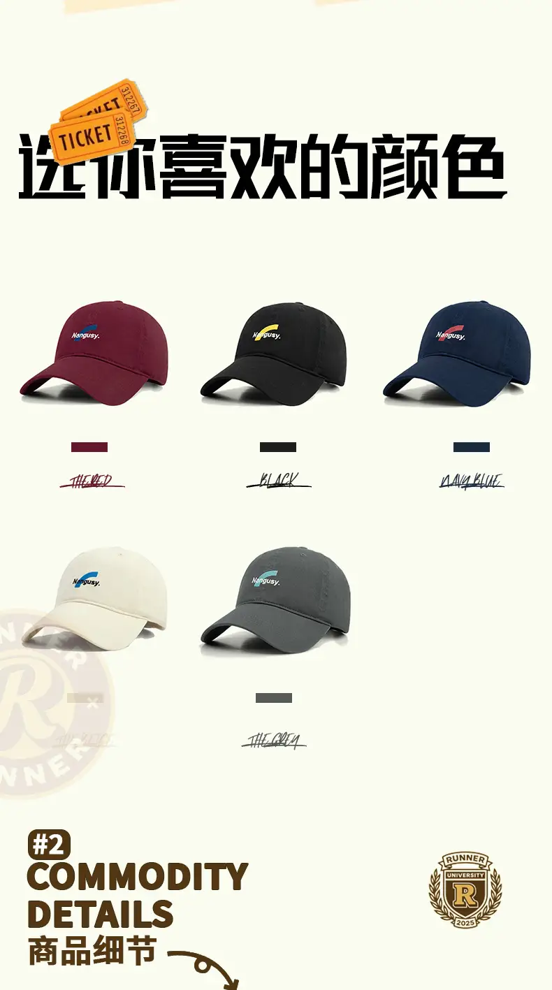 Navy Blue Duckbill Cap for Women Casual Sun Hat — feature 8