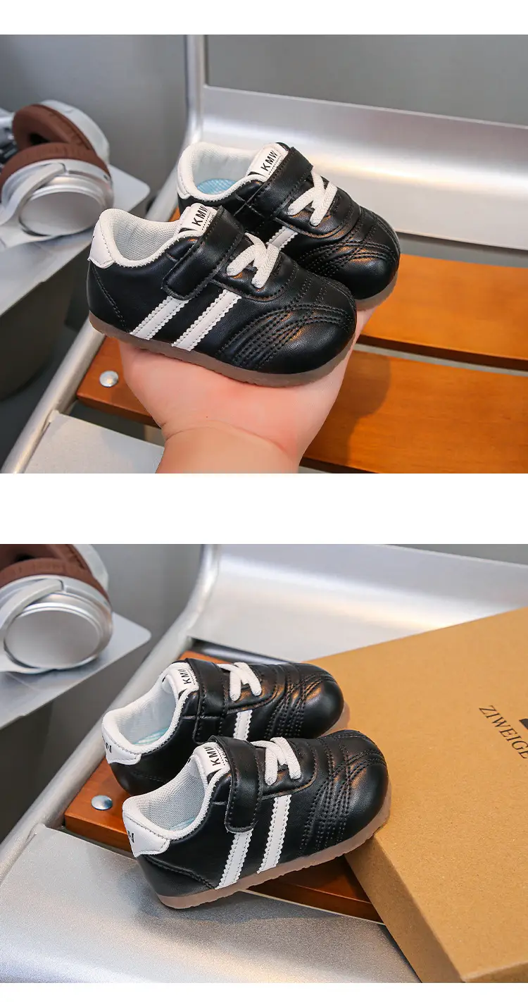 Baby Toddler Shoes Silver Velcro 1-3Yr — feature 14