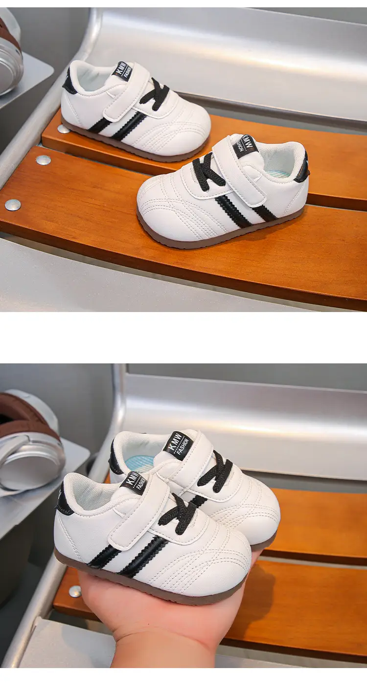 Baby Toddler Shoes Silver Velcro 1-3Yr — feature 16