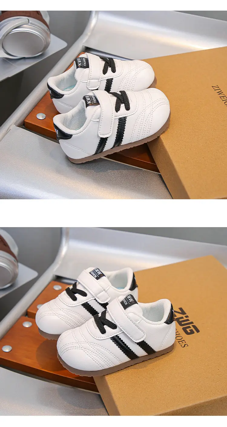 Baby Toddler Shoes Silver Velcro 1-3Yr — feature 17