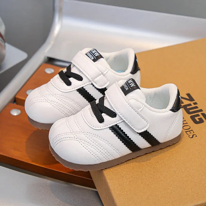 Baby Toddler Shoes Silver Velcro 1-3Yr