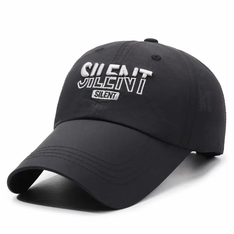 Women Grey Silent Baseball Cap Multi Color - Image 2