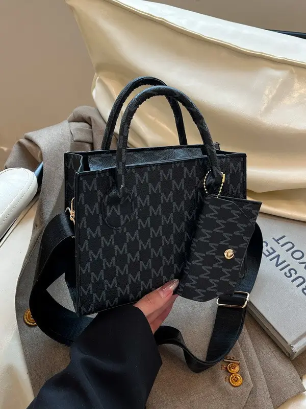 Korean Style Black Square Shoulder Bag 2026 - Image 5