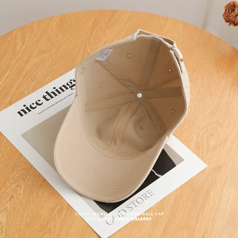 Stubble Uncle Stubble Baseball Cap Brown Fourth Studio — feature 11