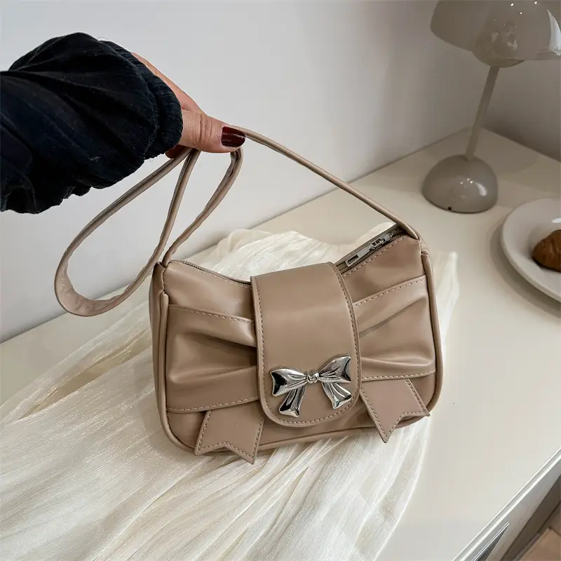 Brown Butterfly Shoulder Bag for Women - Image 8