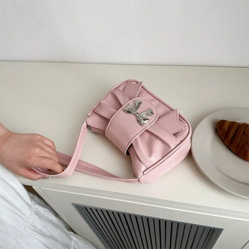 Brown Butterfly Shoulder Bag for Women - Image 9