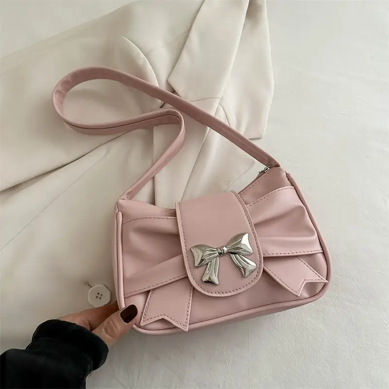 Brown Butterfly Shoulder Bag for Women - Image 3