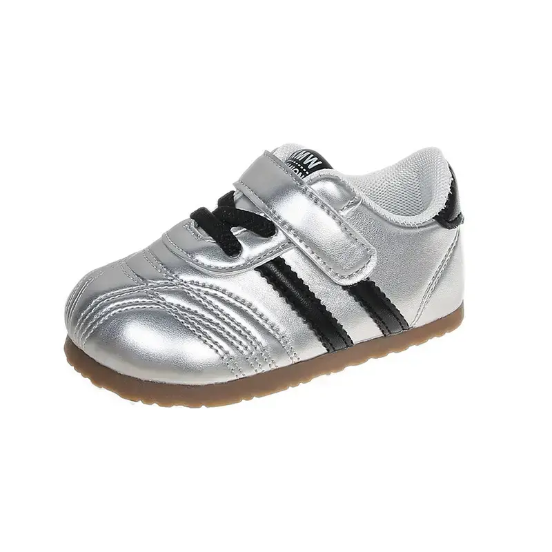 Baby Toddler Shoes Black White Velcro 1-3Yr - Image 8