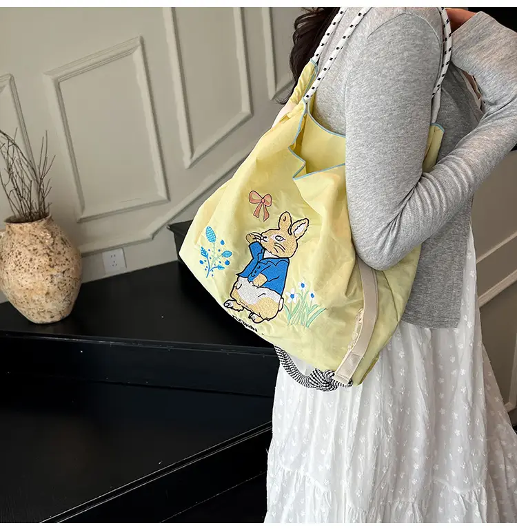 Lightweight Blue Bunny Shoulder Bag for Women — feature 11