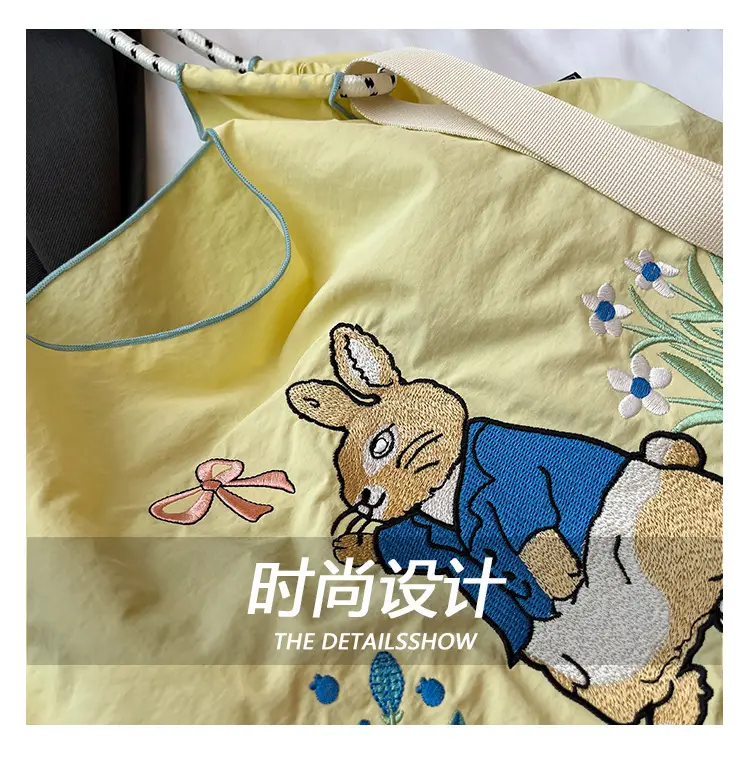 Lightweight Blue Bunny Shoulder Bag for Women — feature 6