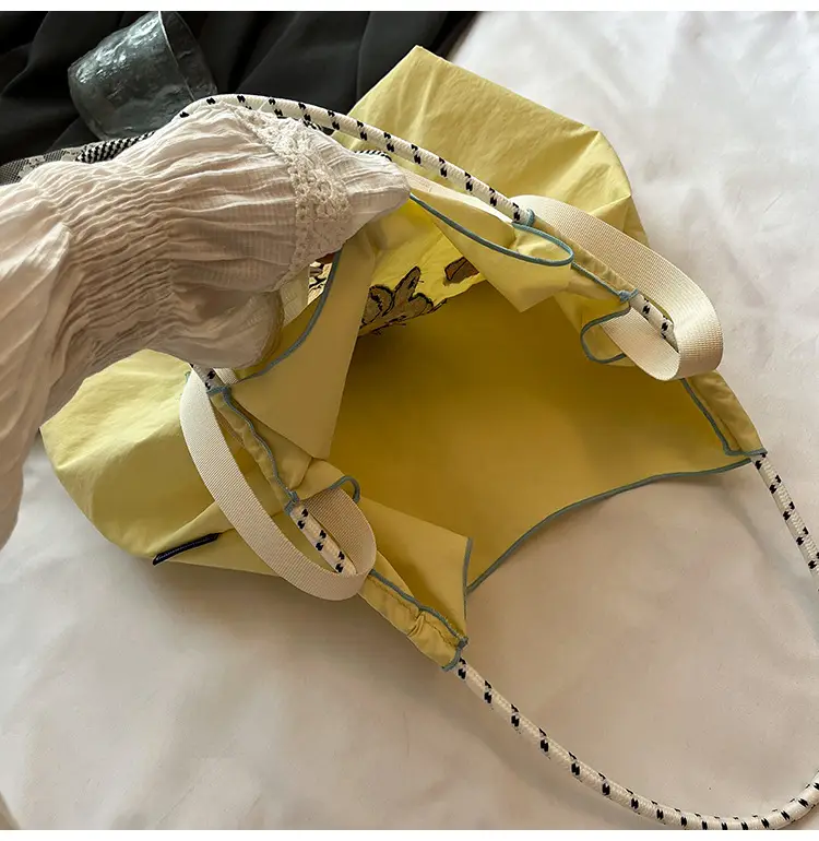 Lightweight Blue Bunny Shoulder Bag for Women — feature 9