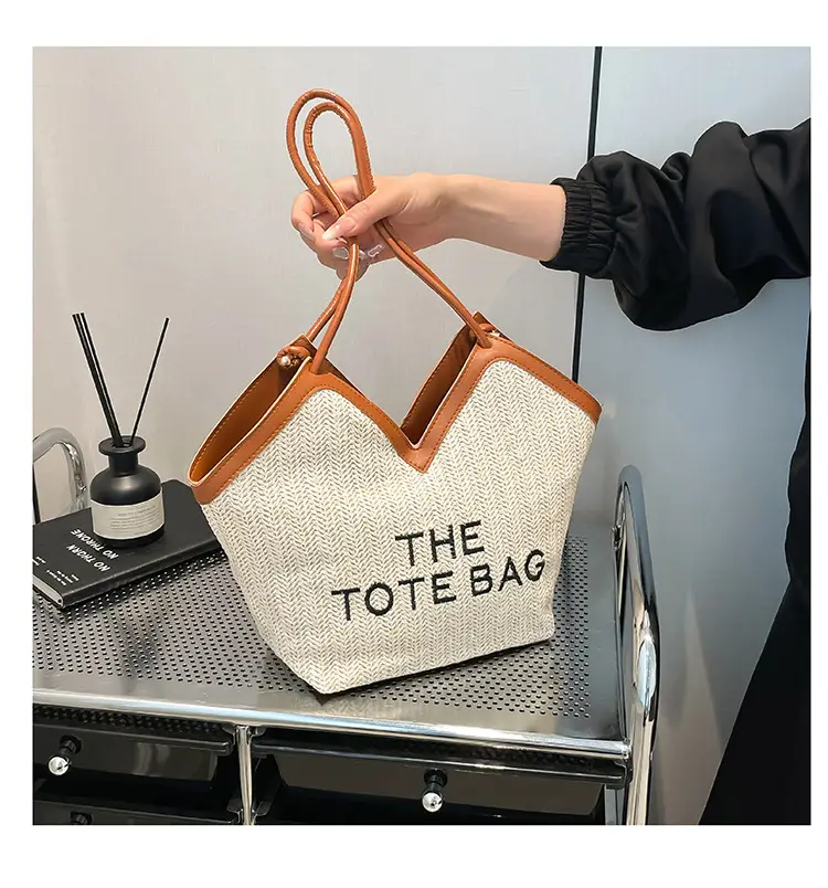 2025 New Summer Woven Women's Shoulder Bag Large Capacity — feature 12