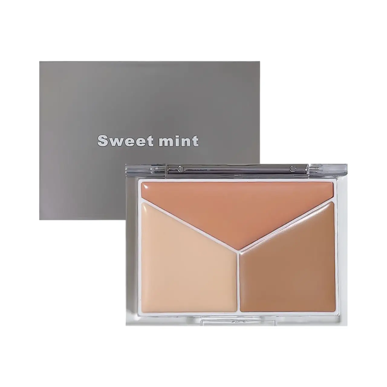 Sweet Mint 3-Color Concealer Palette for Dark Circle & Folds - Image 6
