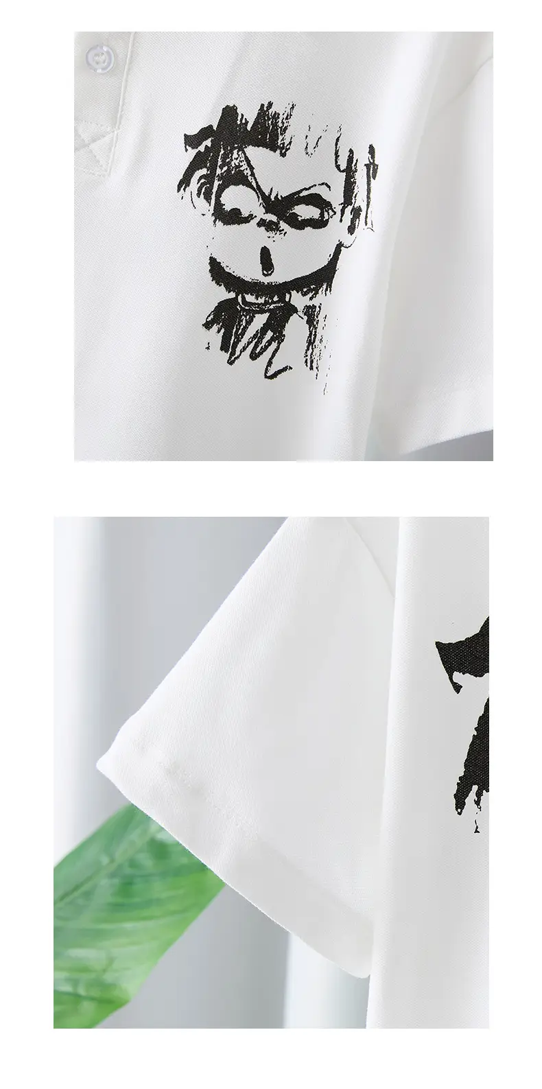 Nata Boys Cotton T-Shirt White Graphic Summer — feature 6