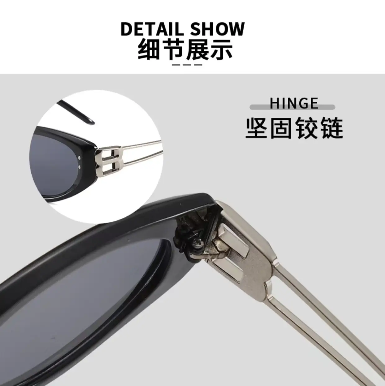 Vintage Cat-Eye Sunglasses for Women High-End Casual - Image 7